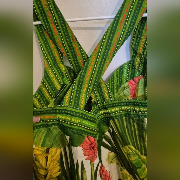 FARM Rio Fresh Forest Mini Dress Sz.S NWT - Picture 7 of 10